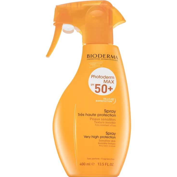 Bioderma Photoderm MAX SPF 50+ Selbstbräunungsmilch im Spray für empfindliche Haut 400 ml