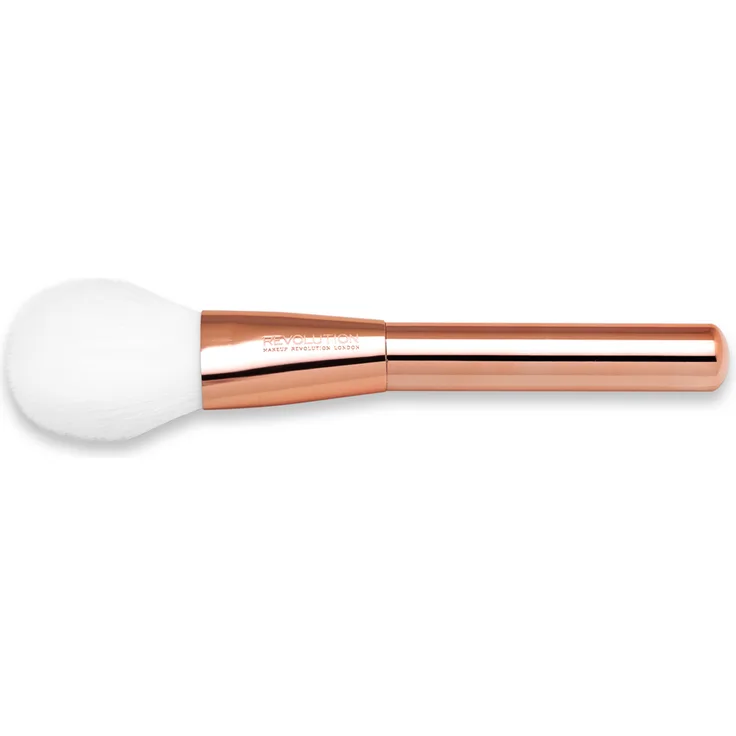 Makeup Revolution Ultra Metals Flawless Powder Brush F301 Pinsel zum Auftragen von Rouge