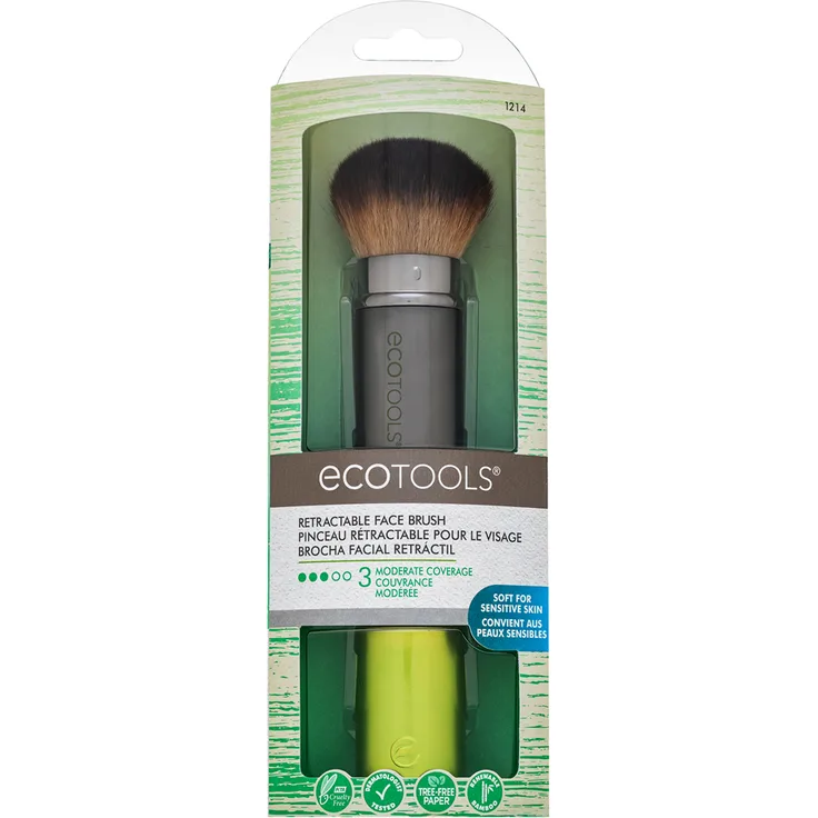 EcoTools Recycled Retractable Kabuki Brush Kabuki Make-up Pinsel