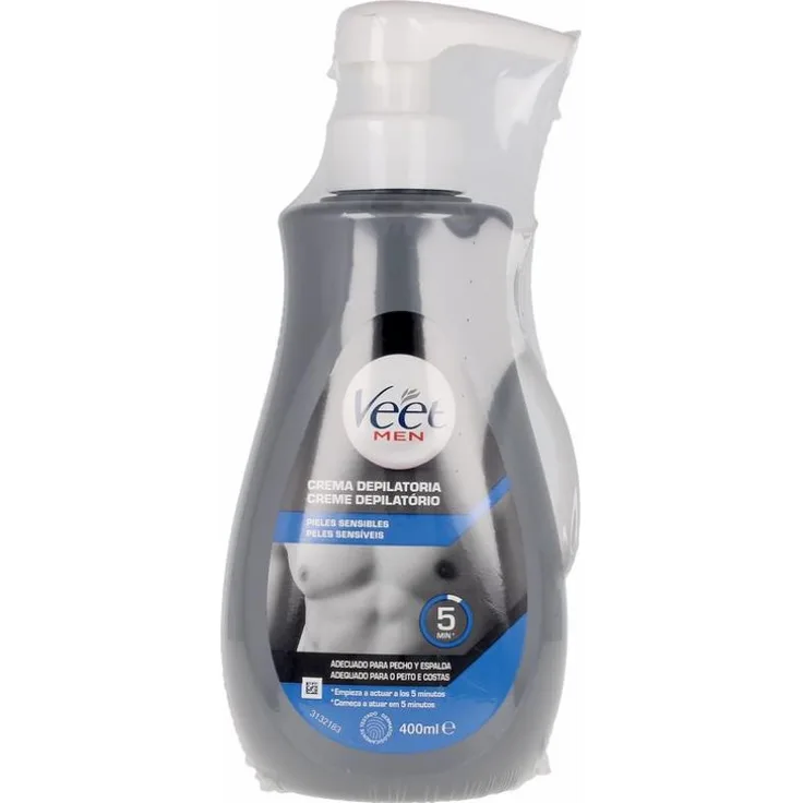 VEET MEN cream depilatoria pieles sensibles 400 ml