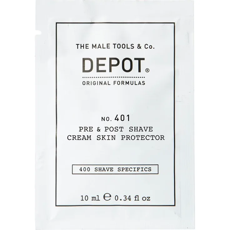 Depot No. 401 Pre & Post Shave Cream Skin Protector 10 ml