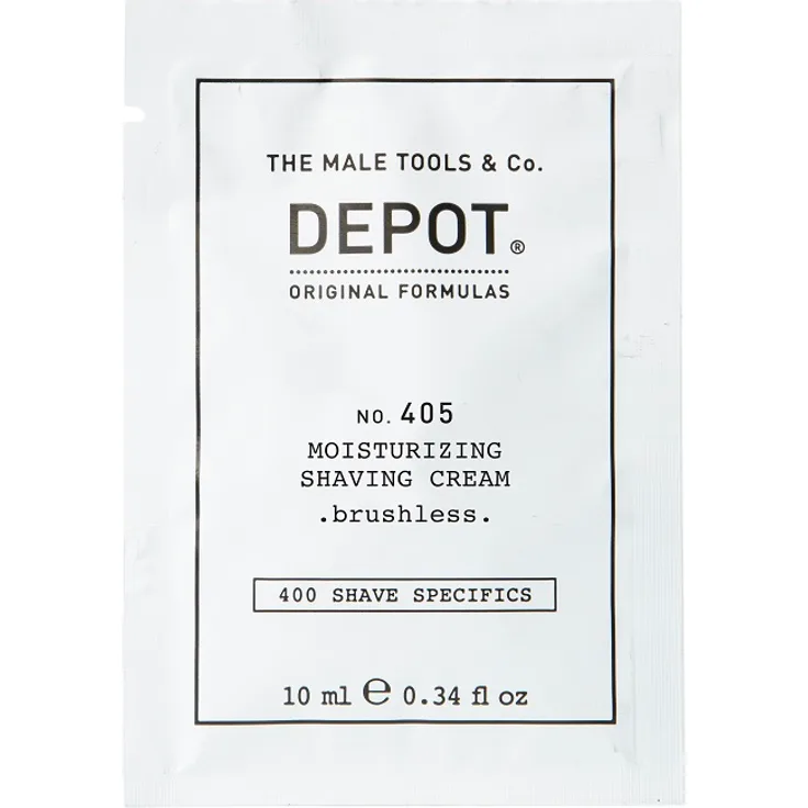 Depot No. 405 Moisturizing Shaving Cream Brushless 10 ml