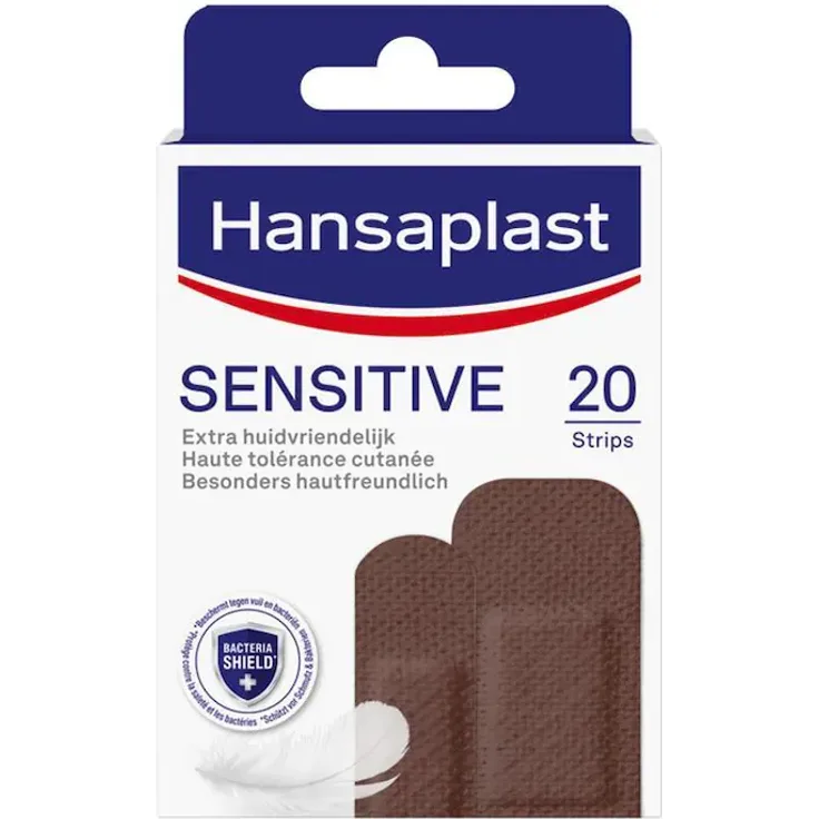 Hansaplast Sensitive Dunkel Pflaster