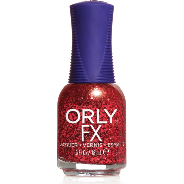 ORLY Nagellack - Rockets Red Glare, 18ML Rot, Glitter