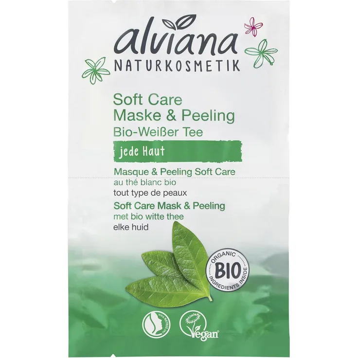 Alviana Soft Care Maske & Peeling (2x7,5 ml) 15 ml