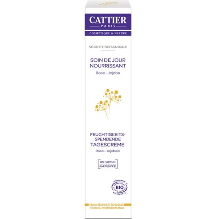 CATTIER Secret Botanique Feuchtigkeitsspendende Tagescreme 50 ml