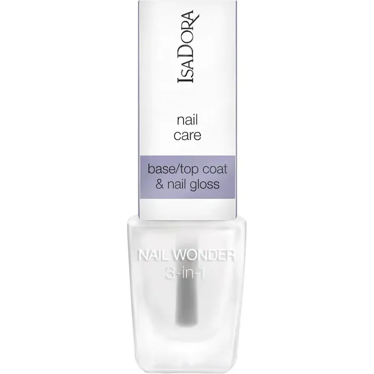 Isadora Nail Wonder 3-in-1 Nail Polish Base Coat 6 ml