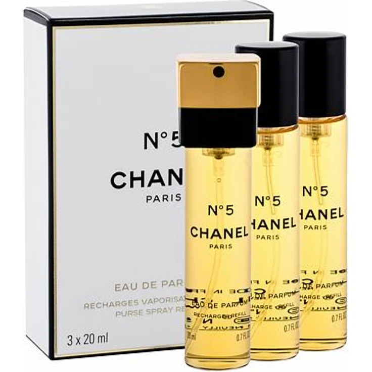 Chanel No.5 Eau de Parfum (EdP) Nachfüllung 3 x 20 ml