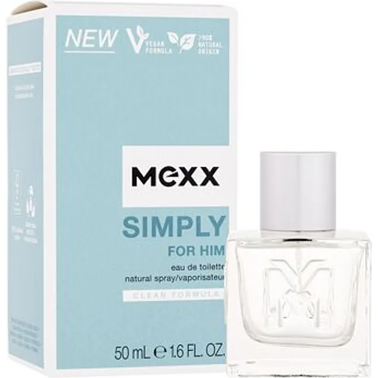 Mexx Simply Eau de Toilette (EdT) Herrenduft 50 ml