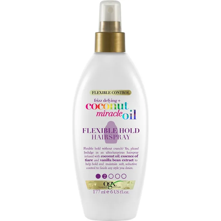 Ogx Coconut Miracle Oil Flexible Hold Hairspray Stylingsprays 177 ml