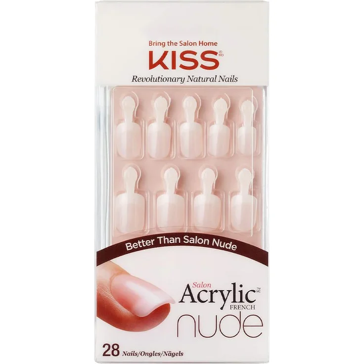KISS Salon Acrylic Nude Kunstnägel & Nageldesign 32 g Breathtaking