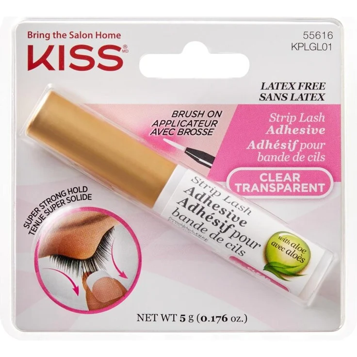 KISS Lash Glue Künstliche Wimpern Clear – Bild 1