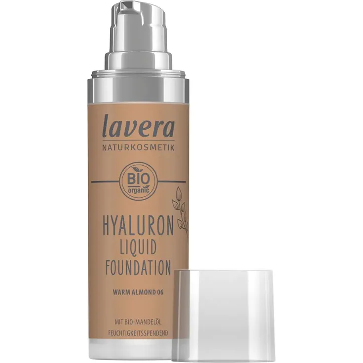 Lavera Hyaluron Liquid Foundation 30 ml Nr. 06 - Warm Almond