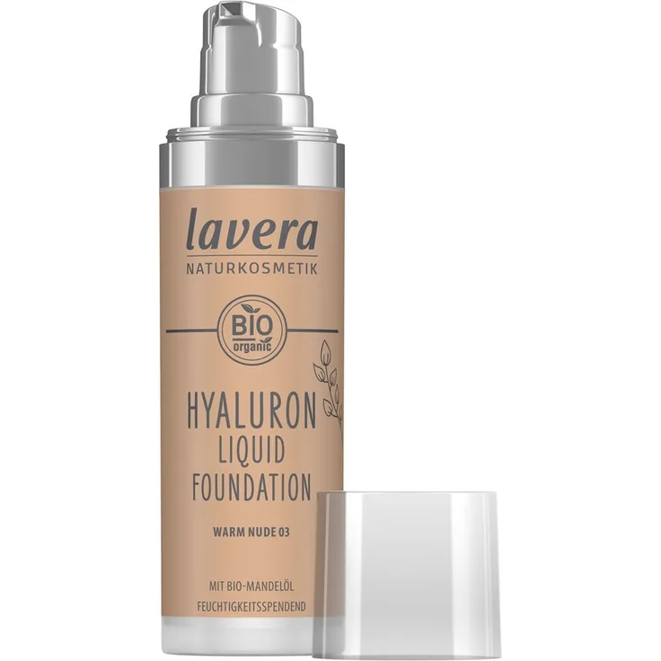 Lavera Hyaluron Liquid Foundation 30 ml Nr. 03 - Warm Nude