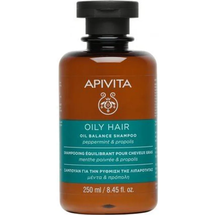 Apivita Shampoo Hair Care Shampoo Oil Balancing Shampoo