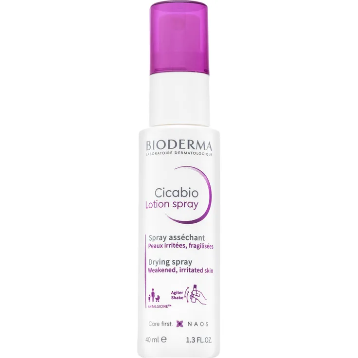 Bioderma Cicabio Lotion Drying Spray heilende Milch im Spray gegen Hautreizungen 40 ml