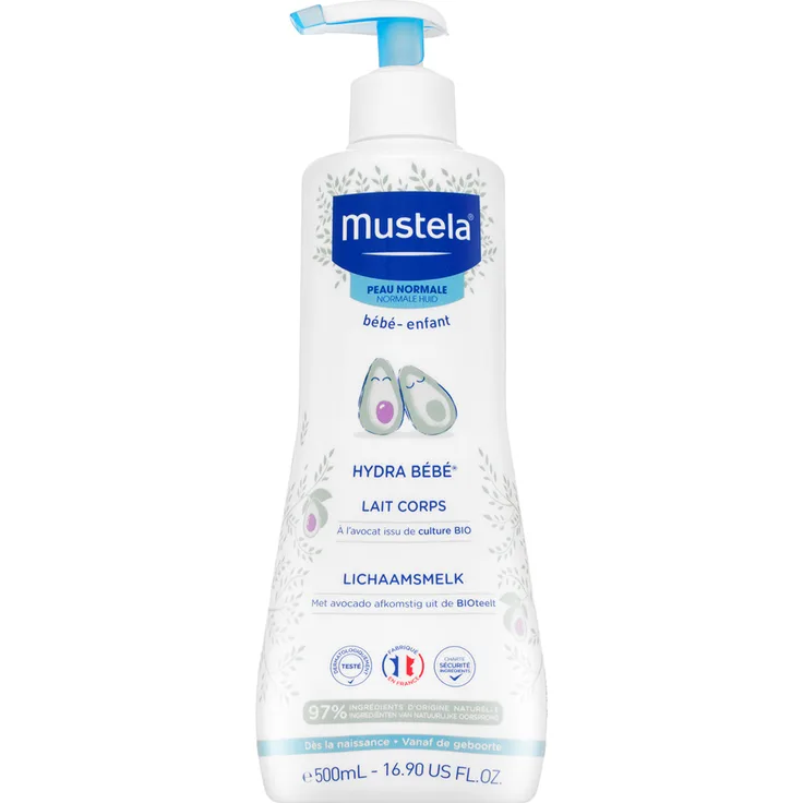 Mustela Hydra Bébé Body Milk Hydratations-Körpermilch für Kinder 500 ml