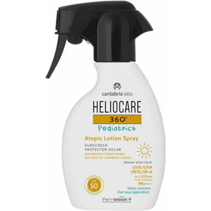Heliocare 360 Diatrie Atopic Locion Spray SPF50 250ml 