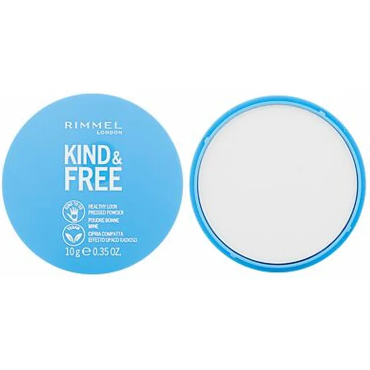 Rimmel London Kind & Free Healthy Look Pressed Powder Puder 10 g Farbton 01 Translucent