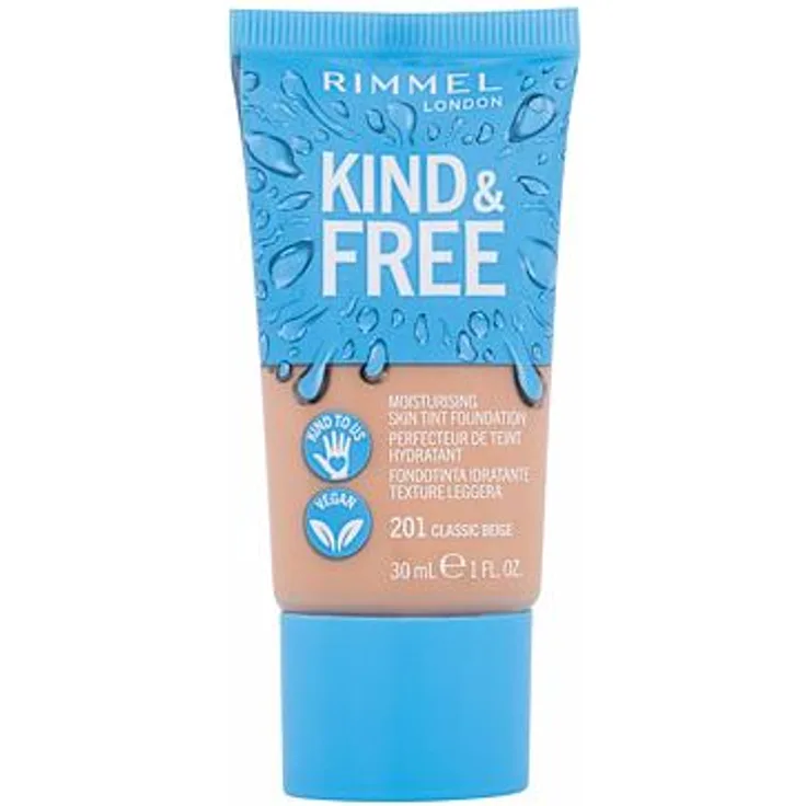 Rimmel Kind & Free Moisturising Skin Tint Foundation 30 ml 201 Classic Beige