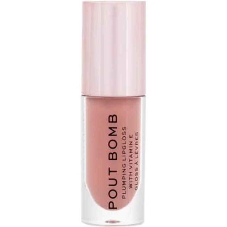 Makeup Revolution London Pout Bomb Lipgloss mit Volumen-Effekt 4,6 ml Farbton Doll