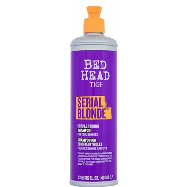 Tigi Bed Head Serial Blonde Purple Toning Shampoo gegen Gelbstich in blondem Haar 400 ml