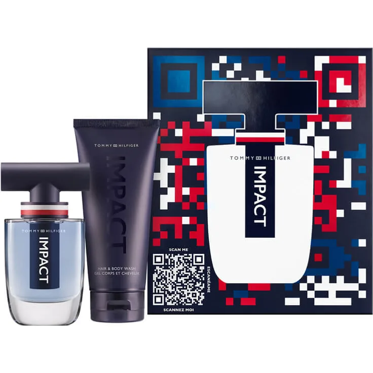 Tommy Hilfiger Impact Set Eau de Toilette (EdT) 50 ml + Duschgel 100 ml