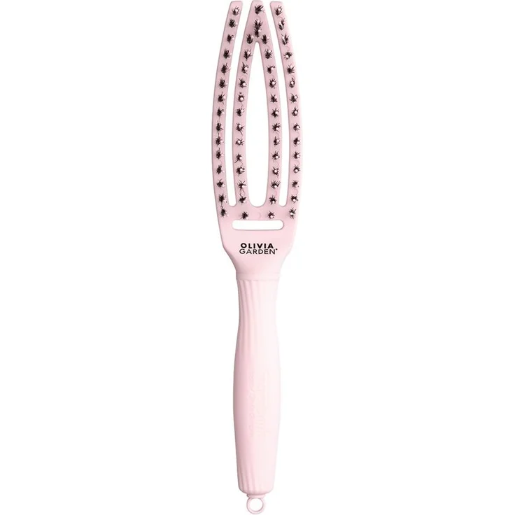 Olivia Garden Bürste Fingerbrush Pastel Pink Combo Small – Bild 1