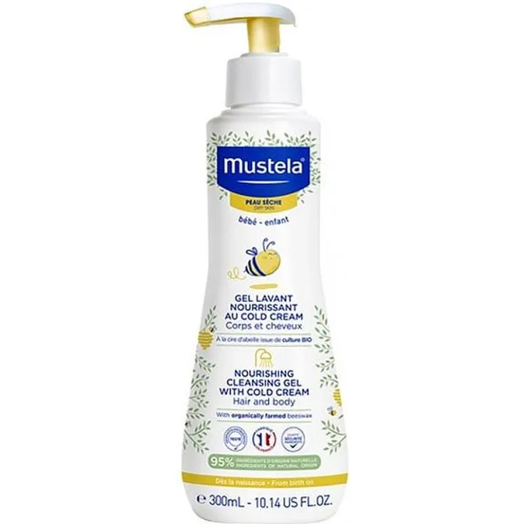 Mustela Gel hair and body cleansing gel 300 ml