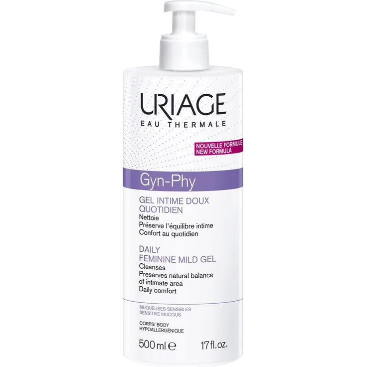 Uriage Gel Hygiëne Gyn-Phy Gel Fraicheur Hygiene Intime