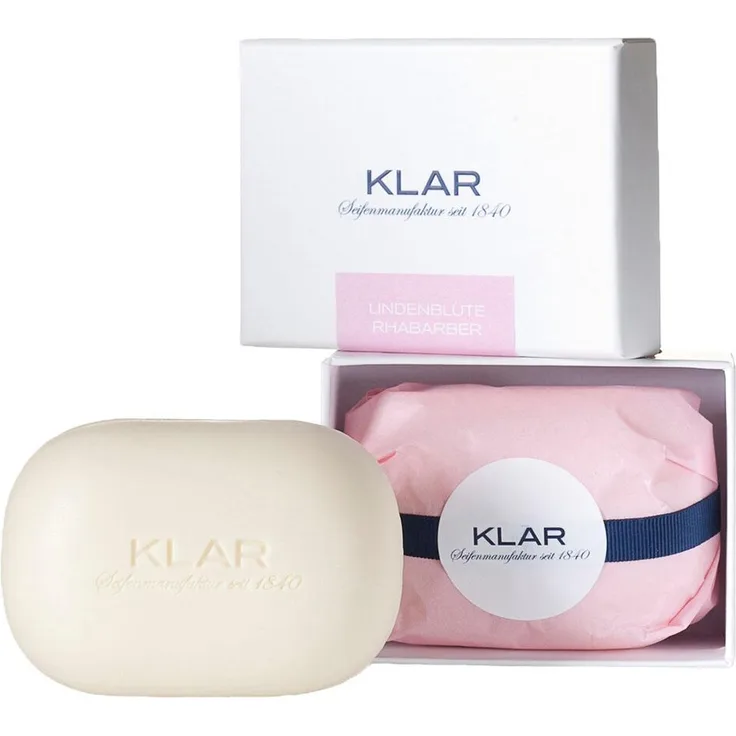Klar Seifen Seife Lindenblüte & Rhababer 135 g