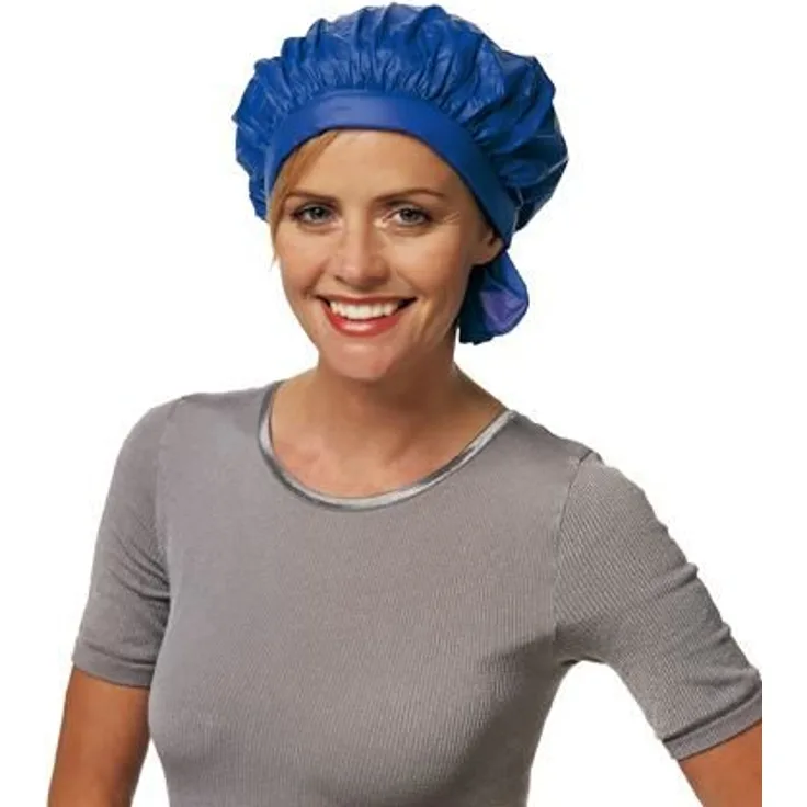 Comair Kaltwellhaube Waterproofuni mittelblau Zwart
