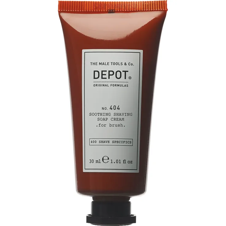 DEPOT 404 Soothing Shaving Soap Cream for Brush 30 ml