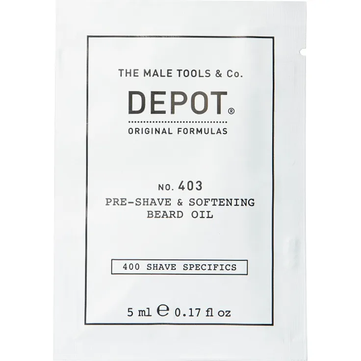 Depot No. 403 Pre-Shave and Softening Beard Oil 5 ml