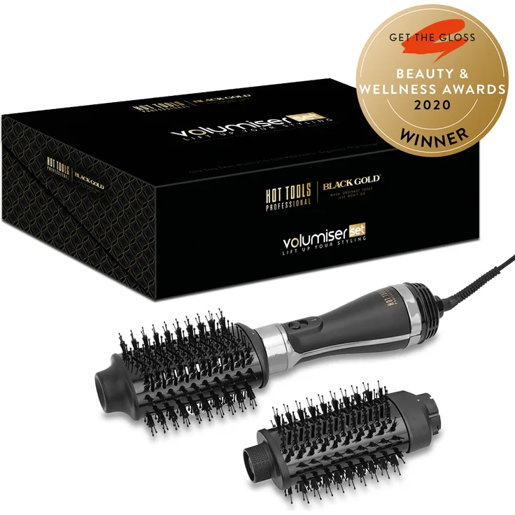 Hot Tools Professional Black Gold Volumiser Set