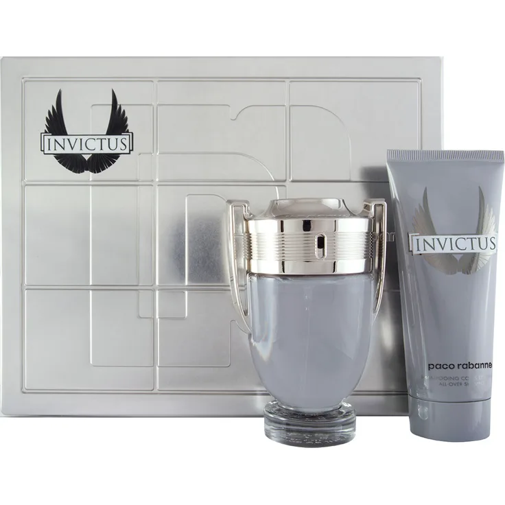 Paco Rabanne Invictus Set Eau de Toilette (EdT) 100 ml + Duschgel 100 ml