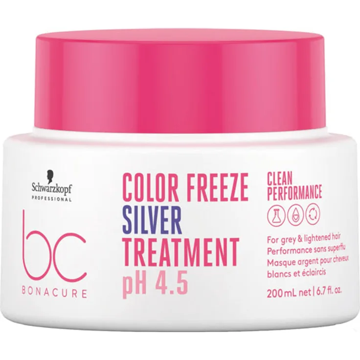 Schwarzkopf Professional Bonacure pH 4.5 Color Freeze Silver Treatment 200 ml
