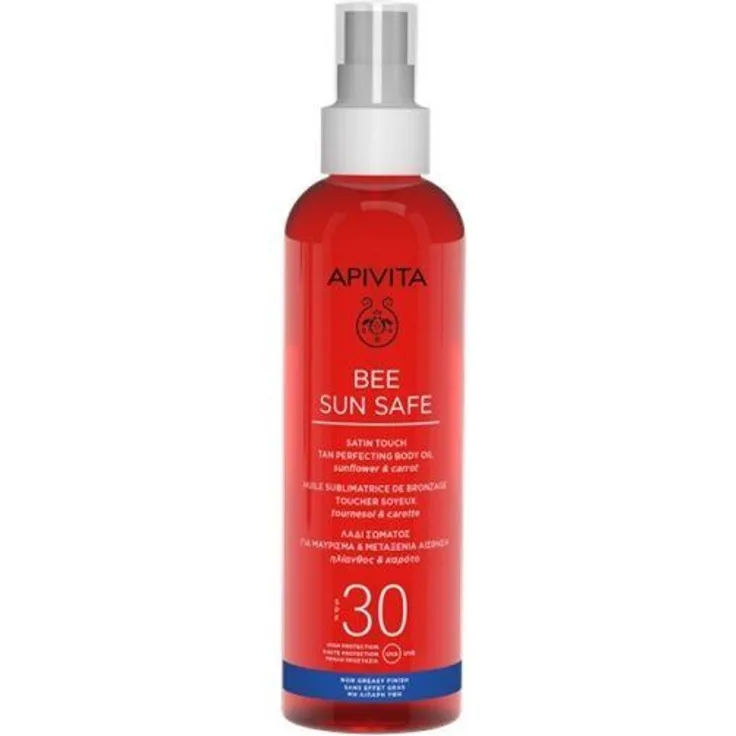 Apivita Öl Suncare Bee Sun Safe Tan Perfecting Body Oil 200 ml