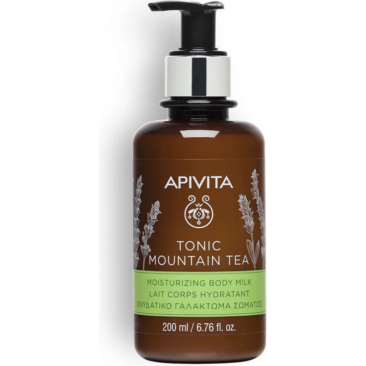 Apivita Milch Body Care Tonic Mountain Tea Moisturizing Body Milk 200 ml