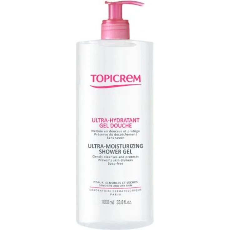 Topicrem Gel Body Care UHC Ultra-Moisturizing Shower Gel 1000 ml