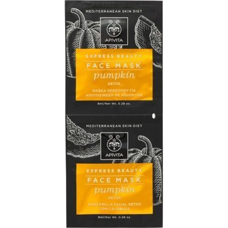Apivita Maske Face Care Masks & Scrubs Face Mask with Pumpkin 16 ml