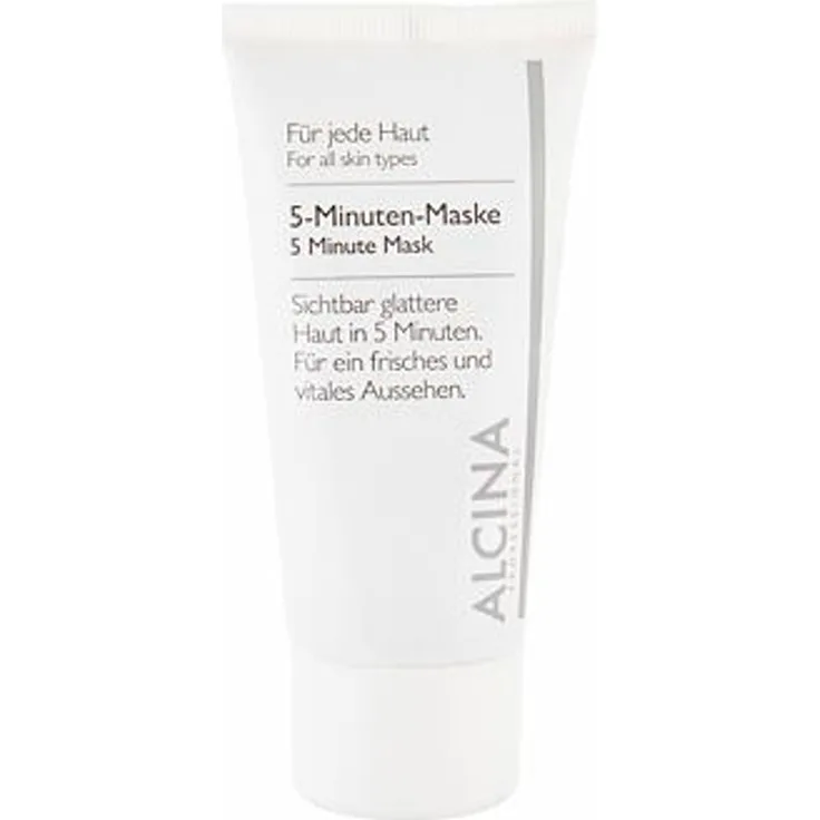 Alcina 5 Minutes Gesichtsmaske für alle Hauttypen 50 ml