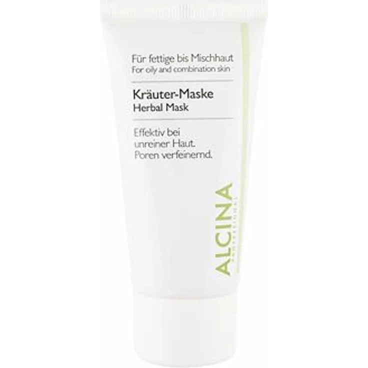 Alcina Herbal Kräutermaske für fettige Haut und Mischhaut 50 ml – Bild 1