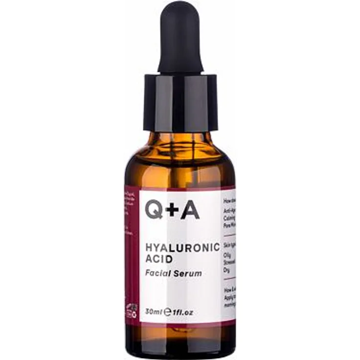 Q+A Hyaluronic Acid Feuchtigkeitsspendendes Serum mit Hyaluronsäure 30 ml