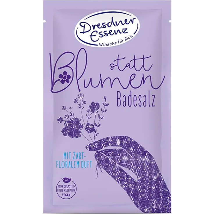 Dresdner Essenz Pflegebad Statt Blumen Badesalz & Badebomben 60 g
