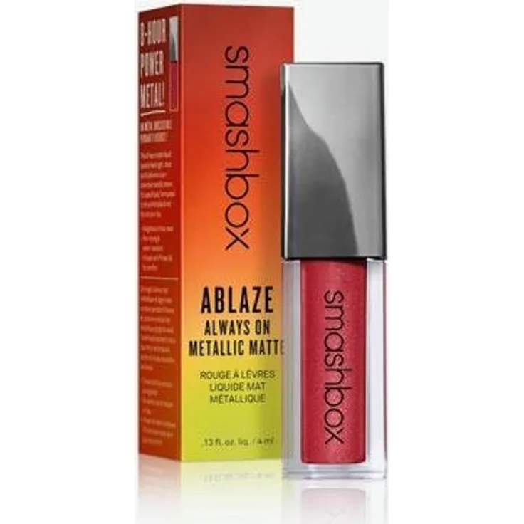 Smashbox Lippen Ablaze Always On Metallic Matte 4 ml Hot Damn