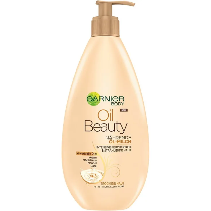 Garnier Oil Beauty Nährende Öl-Milch Bodylotion 400 ml