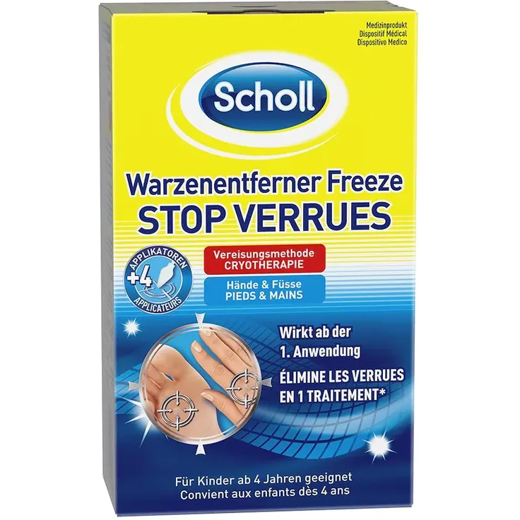 Scholl Warzenentferner Freeze Fußcreme 80 ml
