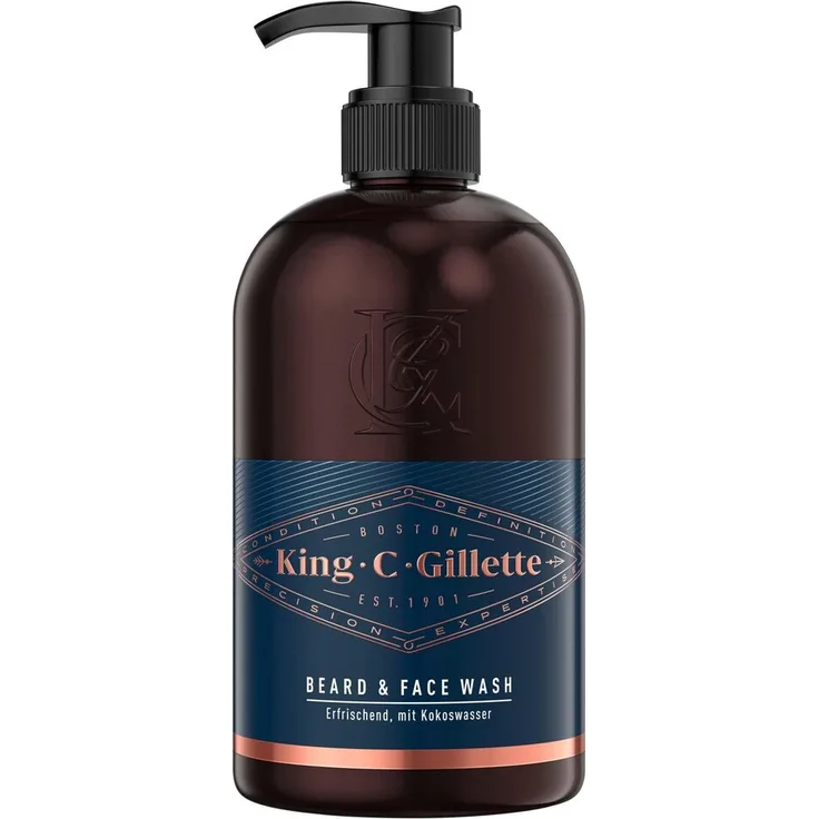 King C Gillette Beard & Face Wash Gesichtspflege 350 ml