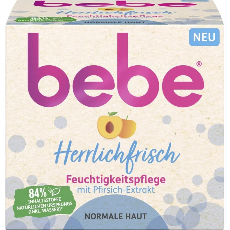 bebe Herrlichfrisch Feuchtigkeitspflege Gesichtscreme 50 ml – Bild 1